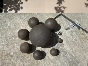 120mm forged steel grinding balls for industrial ball mills