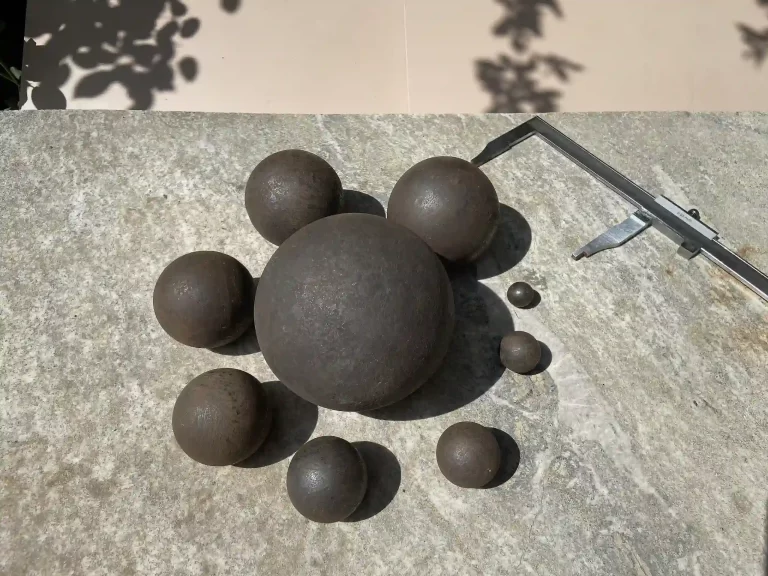 120mm forged steel grinding balls for industrial ball mills