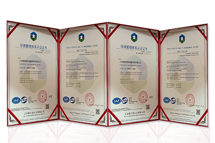 Quality Certification Certificate