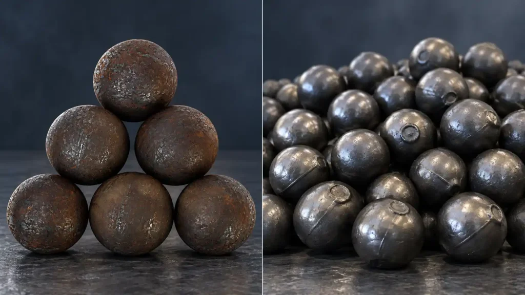 Forged vs Cast Grinding Balls: Key Differences, Benefits & Selection Guide for Mining Efficiency