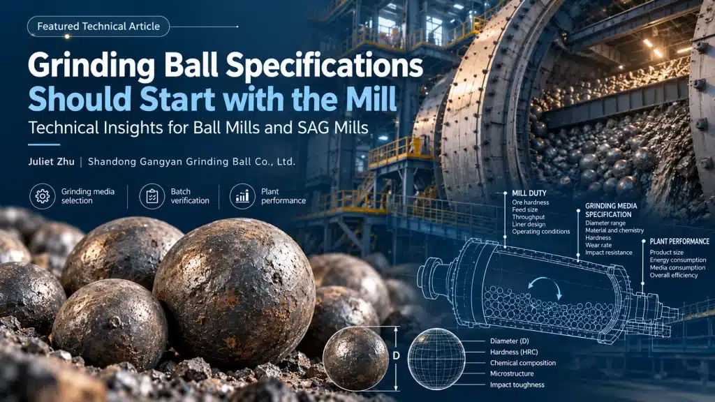 Grinding Ball Specifications: A Practical Guide for SAG and Ball Mills