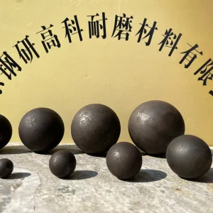 Bolas de molienda B3 de acero forjado para molinos de bolas