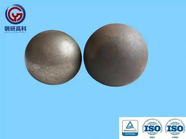 Ball mill grinding media from Shandong Gangyan, designed for high-efficiency grinding in ball mills