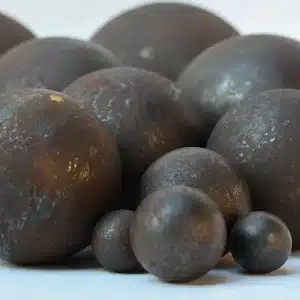 Bolas de moagem em aço para moinho de bolas (aço forjado e aço fundido), usadas em mineração, cimento e usinas de energia.