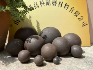 Bolas de moagem B2 (10–150 mm) – bolas de aço para moagem