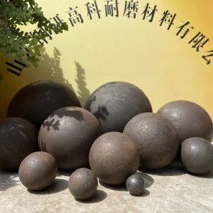 Bolas de moagem B2 (10–150 mm) – bolas de aço para moagem