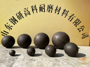 Bolas de molienda B3 de acero forjado para minería, cemento y energía