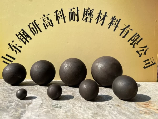 Bolas de molienda B3 de acero forjado para minería, cemento y energía