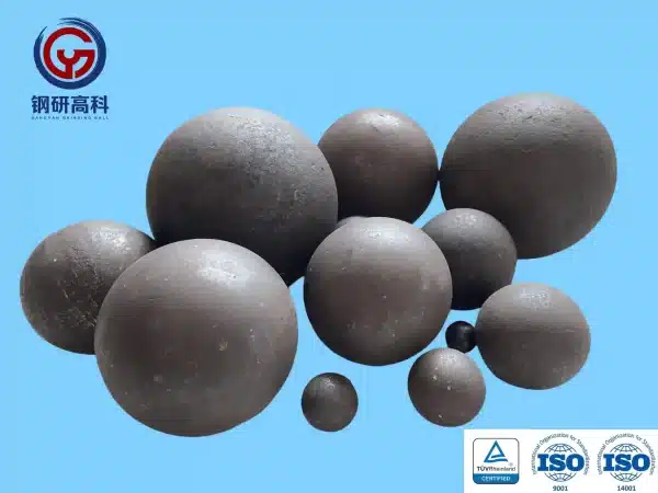 Bolas de acero forjado y fundido para molinos de bolas, ideales para minería, cemento y plantas de energía