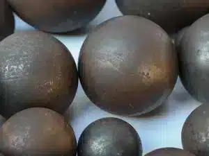 Forged steel grinding balls for ball mill (mining and cement)