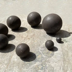 Forged steel grinding balls for ball mills – wear-resistant media for mining and cement