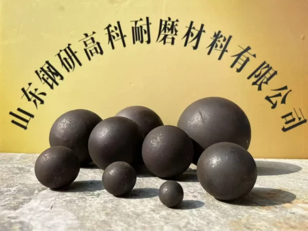 Bolas de moagem de aco manganes de alta resistencia ao desgaste