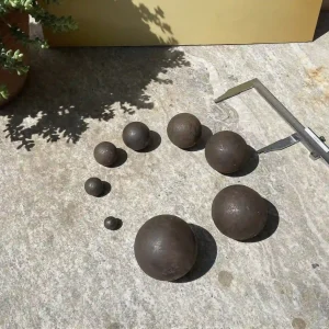 Forged steel grinding balls for mining applications – 20mm to 150mm