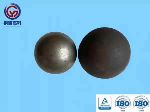 High-quality grinding balls, ideal for industrial milling in mining, cement, and power industries.