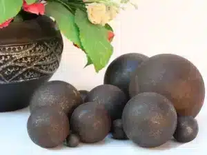 High-quality steel grinding balls for mining, cement and power industries