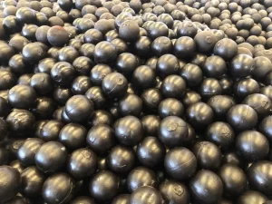 High chromium cast grinding ball used in various grinding applications